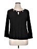 Nine West Black 3/4 Sleeve Top Size XL - photo 1