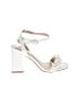 Lulus White Sandals Size 5 - photo 1