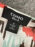 Como Black 100% Cotton Red Sleeveless Blouse Size S - photo 7