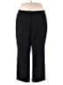 George Stripes Black Dress Pants Size 24 - photo 1