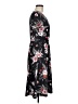 Ouges Floral Black Casual Dress Size M - photo 4
