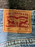 Levi's 100% Cotton Blue Denim Shorts Size 30 waist - photo 3