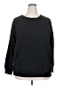 Zenana 100% Cotton Solid Black Sweatshirt Size 2X - photo 1