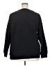 Zenana 100% Cotton Solid Black Sweatshirt Size 2X - photo 2