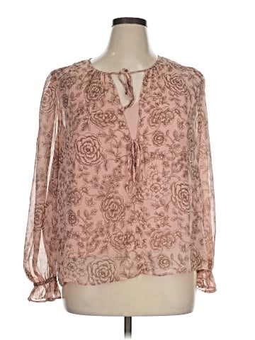 Ann Taylor LOFT 3/4 Sleeve Blouse (view 1)