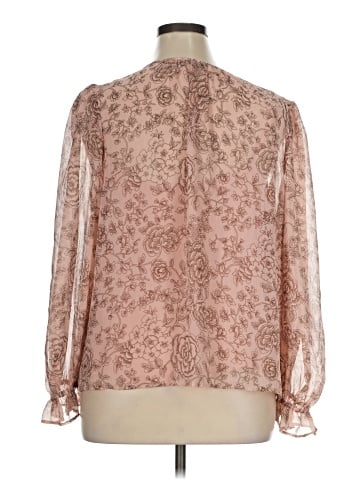 Ann Taylor LOFT 3/4 Sleeve Blouse (view 2)