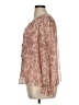 Ann Taylor LOFT 100% Polyester Paisley Pink 3/4 Sleeve Blouse Size XL - photo 5