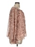Ann Taylor LOFT 100% Polyester Paisley Pink 3/4 Sleeve Blouse Size XL - photo 4