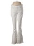 Democracy Metallic Ivory Jeans Size 6 - photo 1