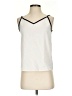 Shein 100% Polyester Ivory Sleeveless T-Shirt Size 2 - photo 1