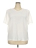 Kathie Lee White Short Sleeve Top Size 18 - photo 1