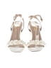Lulus White Sandals Size 5 - photo 2