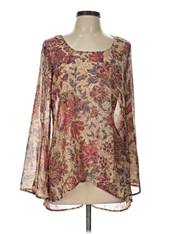 One World Long Sleeve Blouse (view 1)