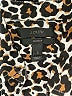 J.Crew Animal Print Brown Long Sleeve Blouse Size 2 - photo 7