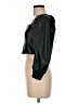 7 For All Mankind 100% Polyurethane Black 3/4 Sleeve Blouse Size M - photo 5