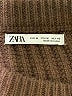 Zara Solid Brown Pullover Sweater Size M - photo 7