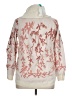 Magnolia Grace Floral Ivory Pink Pullover Sweater Size XL - photo 2