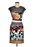 Clover Canyon Graphic Multi Color Black Cocktail Dress Size M - photo 1