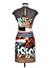 Clover Canyon Graphic Multi Color Black Cocktail Dress Size M - photo 2