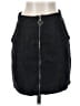 Unbranded 100% Polyester Black Casual Skirt Size S - photo 1