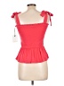 1.State Solid Pink Red Sleeveless Top Size M - photo 2