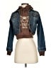 Neeso Jeans Graphic Brown Blue Denim Jacket Size S - photo 1