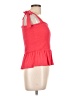 1.State Solid Pink Red Sleeveless Top Size M - photo 4