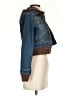 Neeso Jeans Graphic Brown Blue Denim Jacket Size S - photo 4