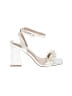 Lulus White Sandals Size 5 - photo 1
