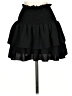 Skue 100% Polyester Solid Black Casual Skirt Size XS - photo 1