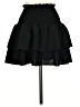 Skue 100% Polyester Solid Black Casual Skirt Size XS - photo 2