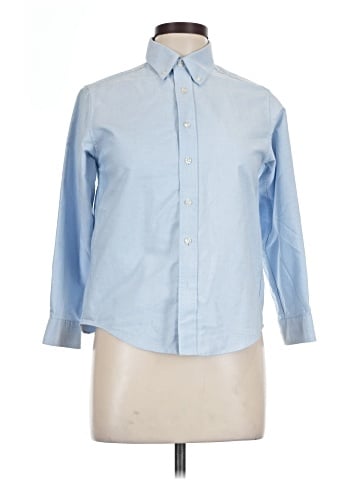 Lands' End Long Sleeve Button-Down Shirt (view 1)