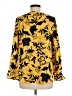 41Hawthorn 100% Polyester Yellow Long Sleeve Blouse Size M - photo 2