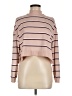 Unbranded Stripes Pink Turtleneck Sweater Size M - photo 1