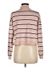 Unbranded Stripes Pink Turtleneck Sweater Size M - photo 2