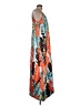 Unbranded Tropical Orange Casual Dress Size L - photo 4