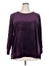 Jockey Purple 3/4 Sleeve Top Size 2X - photo 1