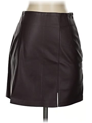 Topshop Faux Leather Skirt (view 1)