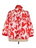 Unbranded Hearts Red 3/4 Sleeve Blouse Size XXL - photo 2