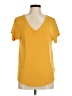 Max Studio Yellow Short Sleeve T-Shirt Size M - photo 1
