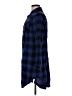 Merona Plaid Blue Casual Dress Size M - photo 5