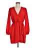 Brigitte Bailey Solid Red Casual Dress Size M - photo 1