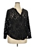 Torrid Black 3/4 Sleeve Blouse Size 2X Plus (2) - photo 1