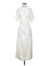Zara 100% Polyester Ivory Casual Dress Size XS - photo 1