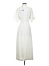 Zara 100% Polyester Ivory Casual Dress Size XS - photo 2