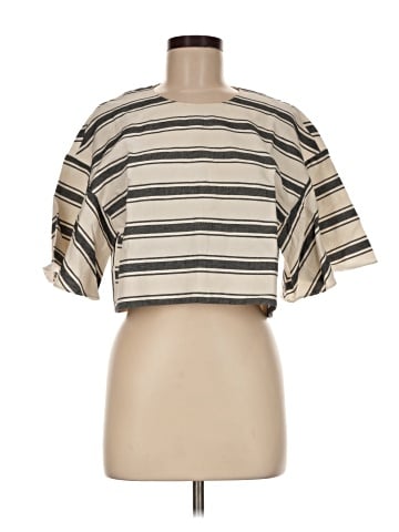 Tibi Short Sleeve Top (view 1)