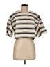 Tibi Ivory Short Sleeve Top Size M - photo 1
