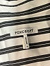 Foxcroft Stripes Silver Long Sleeve Blouse Size 14 - photo 7