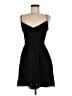 Laundry by Shelli Segal 100% Polyester Solid Black Cocktail Dress Size 6 - photo 1