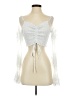 Shein Silver Sleeveless Blouse Size 4 - photo 1